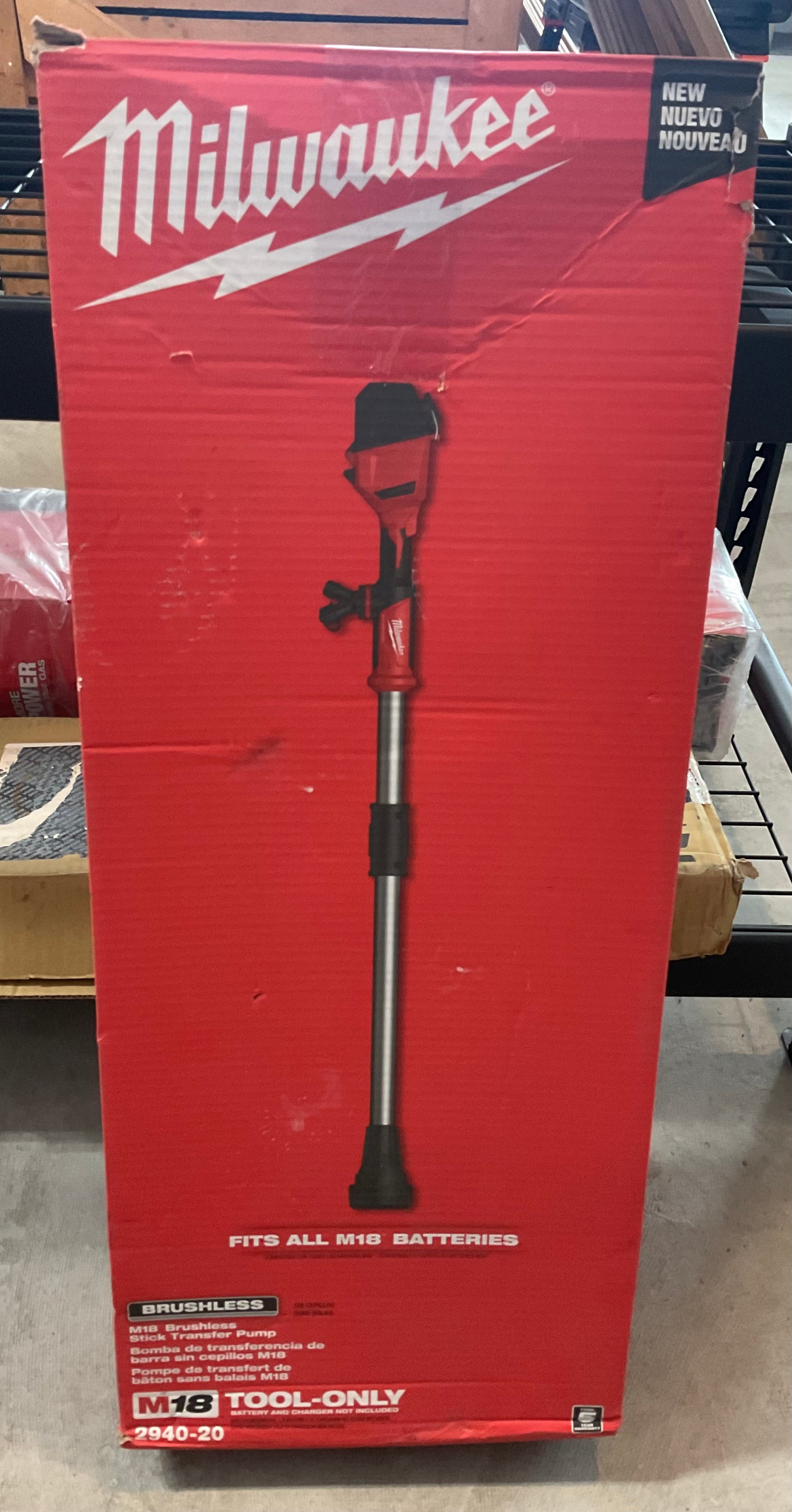 Milwaukee Stick Transfer Pump