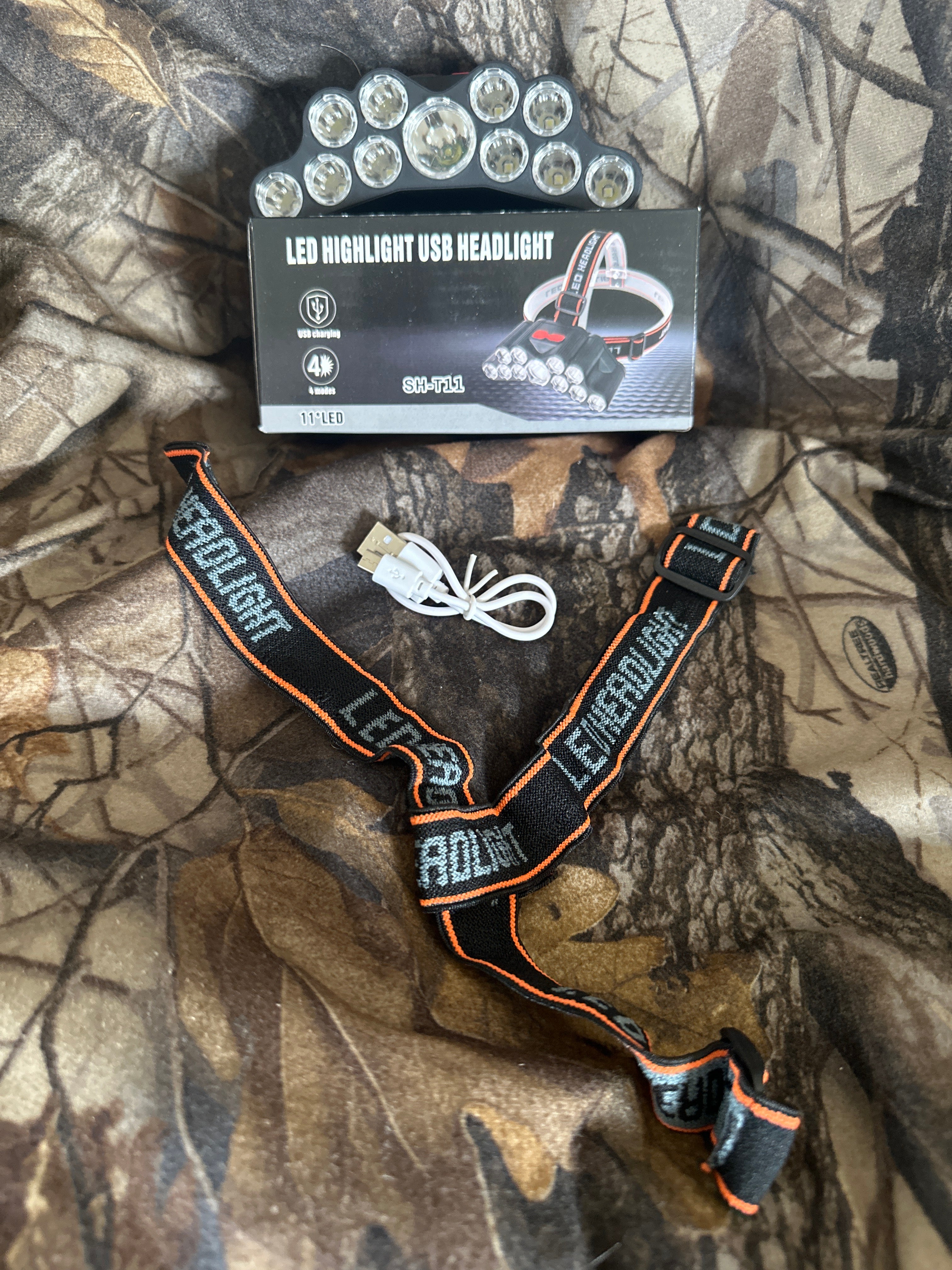 LED Highlight USB Headlight