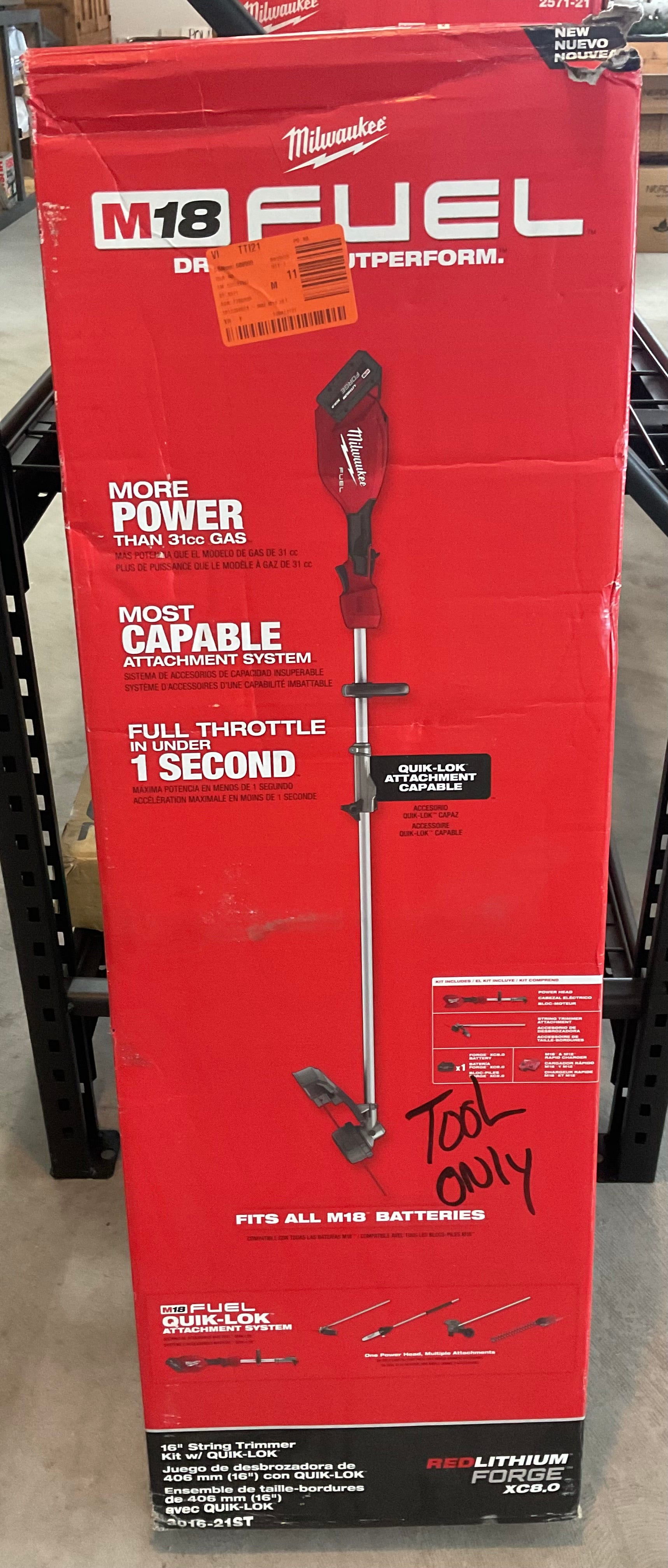 Milwaukee M18 Fuel String Trimmer